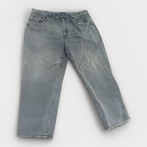 High Sierra Gray Relaxed Fit Cotton Pants Men’s 42x32 Casual Outdoor